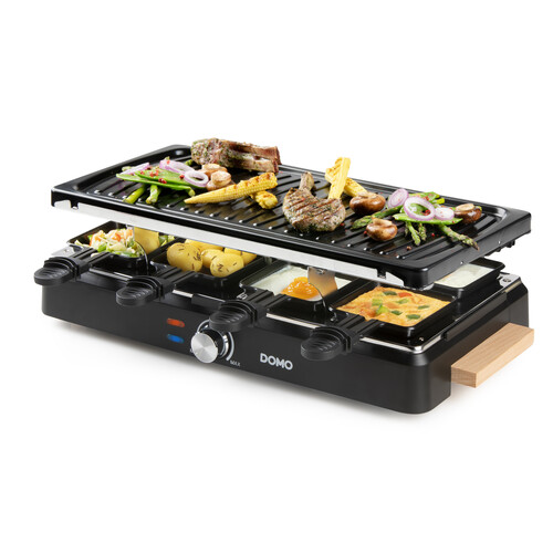 DO9261G Domo Raclette-Grill für 8 Personen Wooden design Produktbild Additional View 4 L