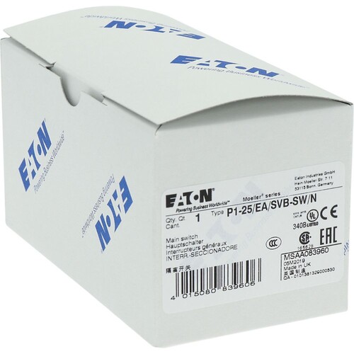 083960 Eaton P1-25/EA/SVB-SW/N Hauptschalter Produktbild Additional View 5 L