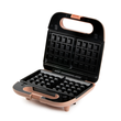 DO1106C Domo Snack Party 2-in-1 Sandwichmaker und Waffeleisen rosa Produktbild Additional View 5 S