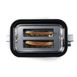 DO966T Domo Toaster Edelstahl 7 Stufen mit eingebautem Brötchenaufsatz Produktbild 5 S