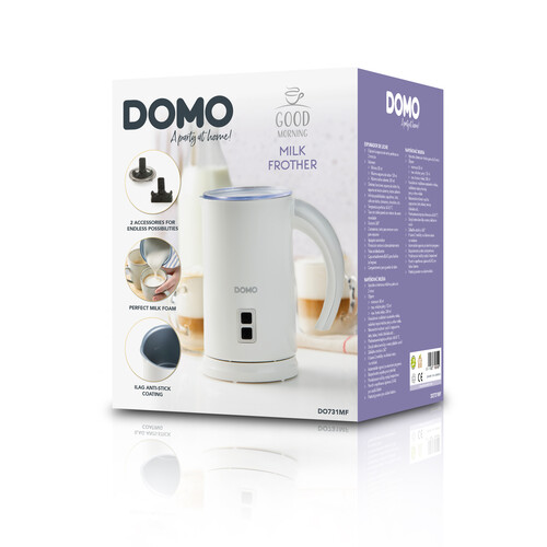 DO731MF Domo Milchaufschäumer 240ml 550W Weiss Produktbild Additional View 6 L