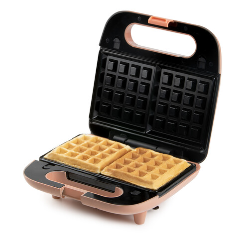 DO1106C Domo Snack Party 2-in-1 Sandwichmaker und Waffeleisen rosa Produktbild Additional View 6 L