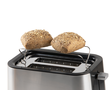 DO966T Domo Toaster Edelstahl 7 Stufen mit eingebautem Brötchenaufsatz Produktbild 6 S