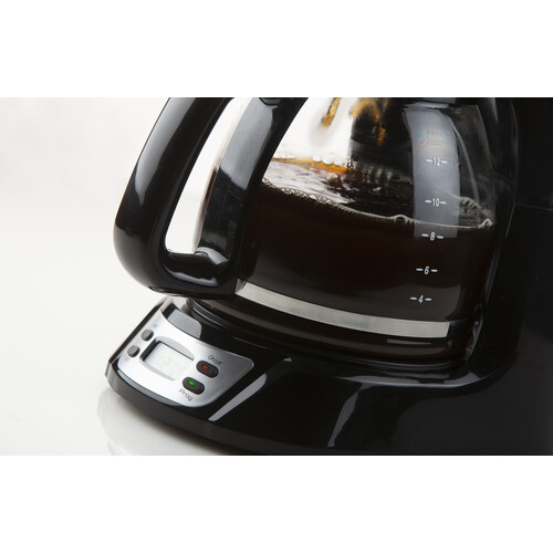 DO708K Domo Filterkaffeemaschine 1,5l 12 Tassen mit Timer Schwarz Produktbild Additional View 7 L