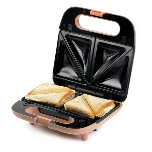 DO1106C Domo Snack Party 2-in-1 Sandwichmaker und Waffeleisen rosa Produktbild Additional View 7 L