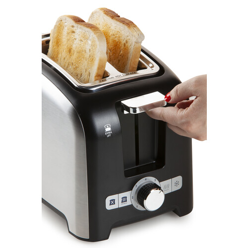 DO959T Domo Toaster Edelstahl 7 Stufen inkl. Brötchenaufsatz Produktbild Additional View 8 L
