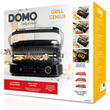 DO9249G Domo Digitaler Kontaktgrill Grill Genius mit abnehmbaren platten Produktbild Additional View 8 S