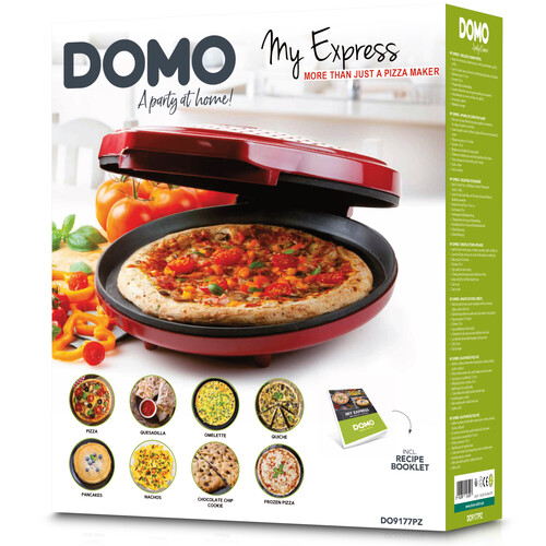 DO9177PZ Domo Multifunktionsgerät My Express für Pizza, Omelett, Tortilla Produktbild Additional View 8 L