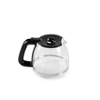 DO708K Domo Filterkaffeemaschine 1,5l 12 Tassen mit Timer Schwarz Produktbild Side View S