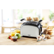 DO959T Domo Toaster Edelstahl 7 Stufen inkl. Brötchenaufsatz Produktbild Side View S