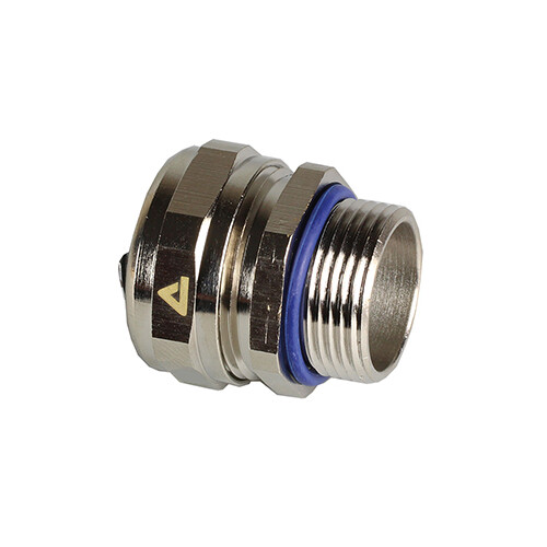 7100366 Anamet COMPACT FITTING STRAIGHT NICKEL PLATED BRASS, IP 40   Pg 36   SL Produktbild Front View L