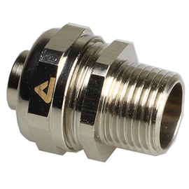 7140507 Anamet COMPACT FITTING STRAIGHT NICKEL PLATED BRASS, IP 40 NPT 2 UI Produktbild front M