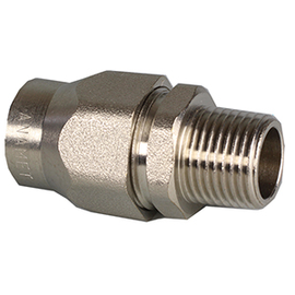 8440180 Anamet ANAFLEX CLICK FITTING NICKEL PLATED BRASS, IP 69 NPT 3/4 Produktbild front M