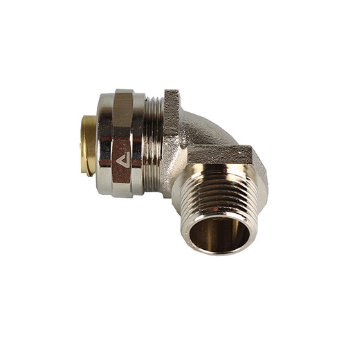 7149123 Anamet 90° COMPACT FITTING NICKEL PLATED BRASS, IP 40   NPT 1/2    Produktbild Front View L