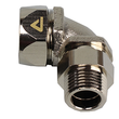 8139255 Anamet 90° SWIVEL FITTING NICKEL PLATED BRASS, IP 67 M25 x 1,5 FCD / Produktbild front S