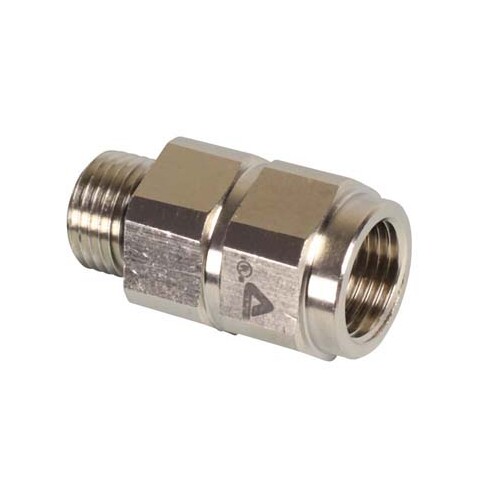 8852161 Anamet SWIVEL ADAPTER NICKEL PLATED BRASS, IP 67   M16 x 1,5   M16 x Produktbild Front View L