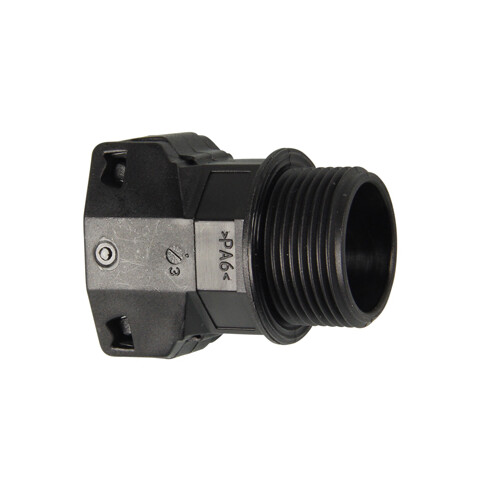 2685071 Anamet FITTING STRAIGHT ANA QUICK, IP 65/IP 68 BLACK   Pg 7   NW 10 Produktbild Front View L