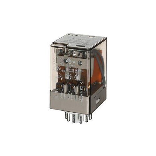 60.13.8.012.0040 FINDER INDUSTRIE-RELAIS 12VAC 10A 3WE Produktbild Front View L