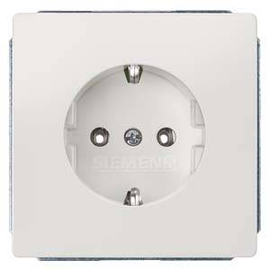 5UB1853 SIEMENS UP-SCHUKO-STECKDOSE TITANWEISS DELTASTYLE Produktbild