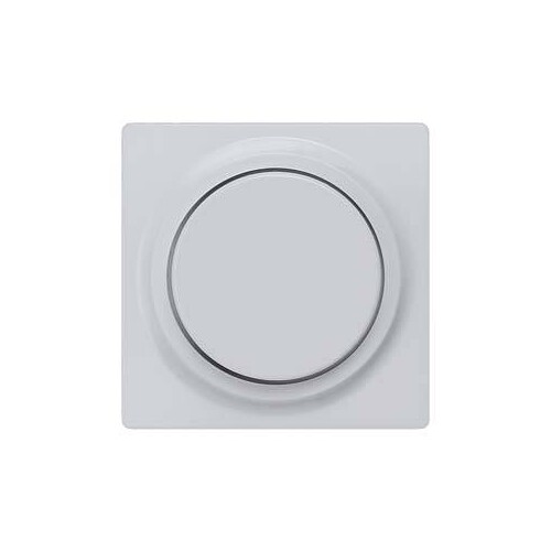 5TC8902 SIEMENS ABDECKPLATTE M.DIMMER- DREHKNOPF ALU.-METALLIC,DELTAI-SYSTEM Produktbild