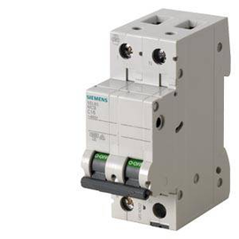 5SL6513-6 SIEMENS LS-SCHALTER B 13A 1+N-POLIG AC 230V 2TE Produktbild