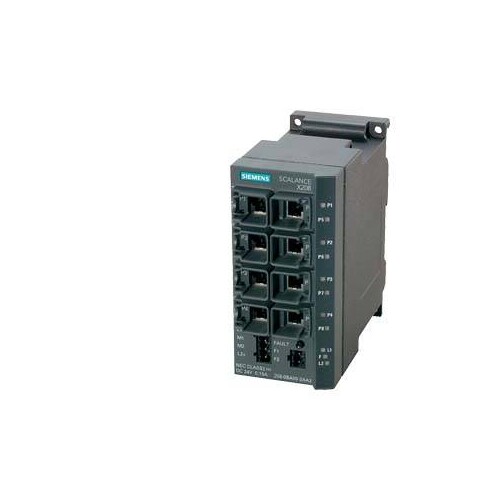 6GK52080BA102AA3 SIEMENS Scalance X208 IE Switch, 8x10/1 Produktbild