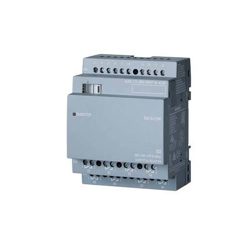 6ED1055-1FB10-0BA2 SIEMENS LOGO DM16 4TE 230R Erw.-Mod., 230V/230V/REL. 8DE/8DA Produktbild