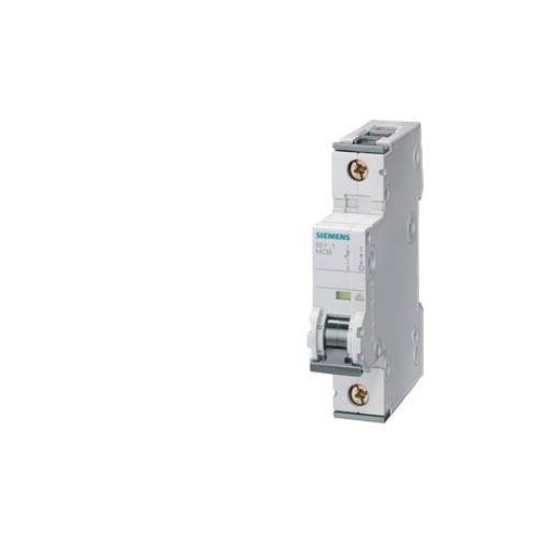 5SY61037 Siemens Leitungsschutzschalter 230/400V 6KA, 1-POLIG, C, 3A, T=70MM Produktbild