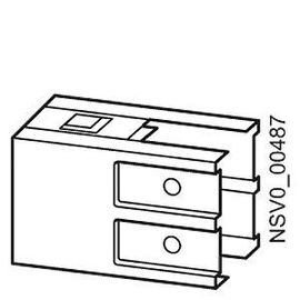 BVP:043977 SIEMENS Endflansch 160-400A Typ: BD2-400-FE Produktbild