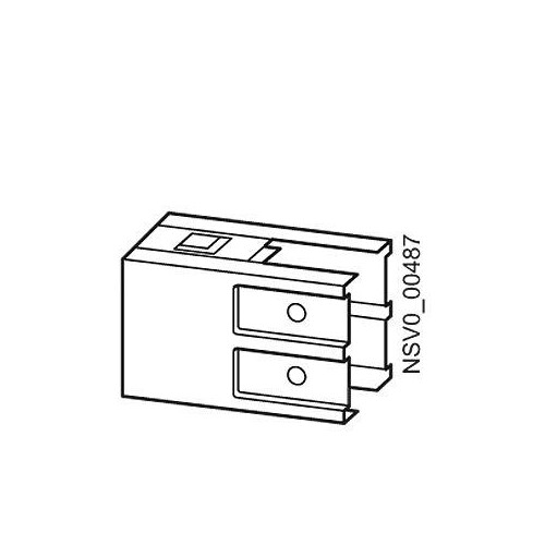 BVP:043977 SIEMENS Endflansch 160-400A Typ: BD2-400-FE Produktbild