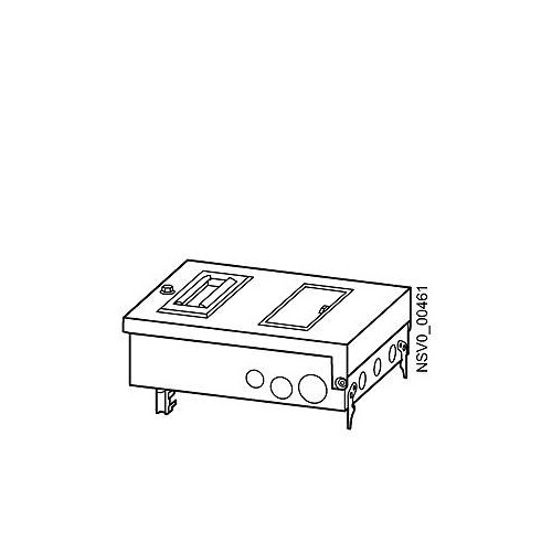 BVP:203252 SIEMENS Abgangkasten Leer 8 TE Typ: BD2-AK2M2/F Produktbild