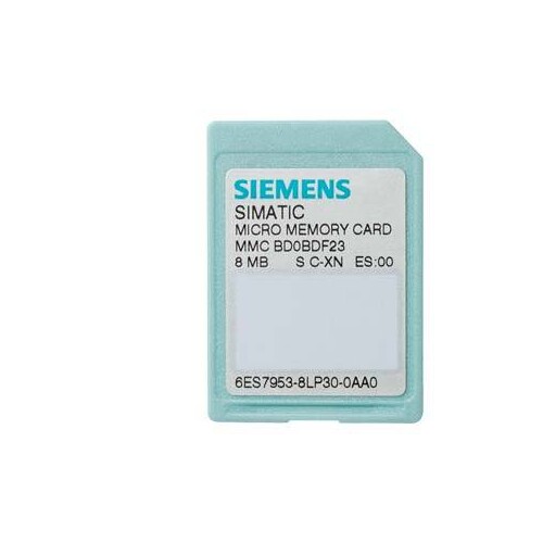 6ES7953-8LL31-0AA0 SIEMENS Simatic S7 Micro Memory Card P. S7-300/C7/ET200 Produktbild