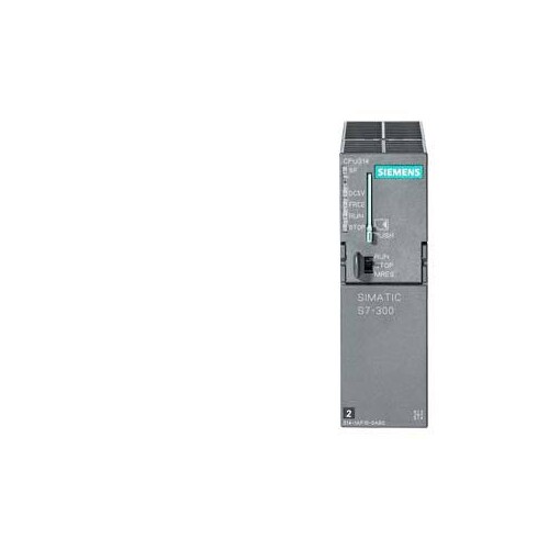 6ES7314-1AG14-0AB0 SIEMENS Simatic S7-300 CPU 314 m. MPI integ.Stromversorg Produktbild