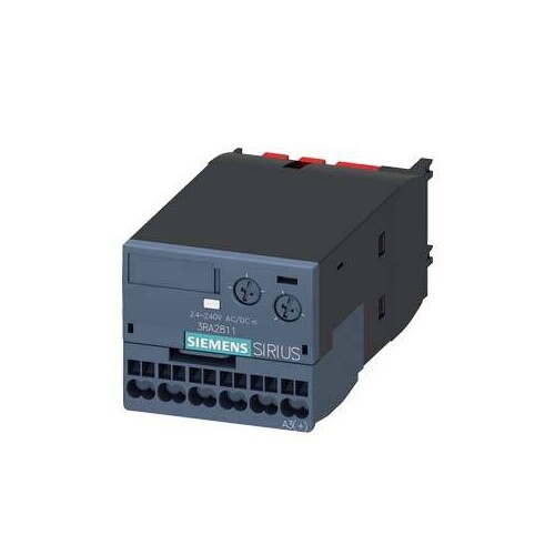 3RA2811-2CW10 SIEMENS Elektronisches Zeitrelais Ansprechverzögert Produktbild