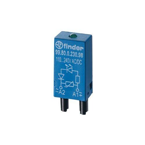 99.80.9.060.99 FINDER Anzeige und Entstoermodul Led Freilaufdiode Produktbild