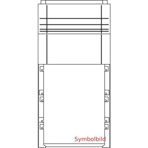 SX420 ELSTA MOSDORFER Sockel S4 X0 1200/320 AS/ST/SC RAL 7032 (S4H) Produktbild Front View L