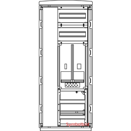 FZ5155 ELSTA Zählerverteiler freistehend B440xH1065xT322 1ZP Salzburg Produktbild