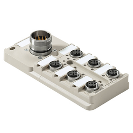 9456010001 Weidmüller SAI-6-S 5P M12 Feldbus, Dezentrale Periphe Produktbild front M