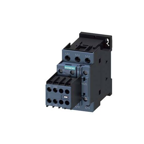 3RT2025-1AB04 SIEMENS Schütz AC-3 7,5KW 400V 2S+2Ö AC24V 50HZ 3pol. BGR. S0 Produktbild