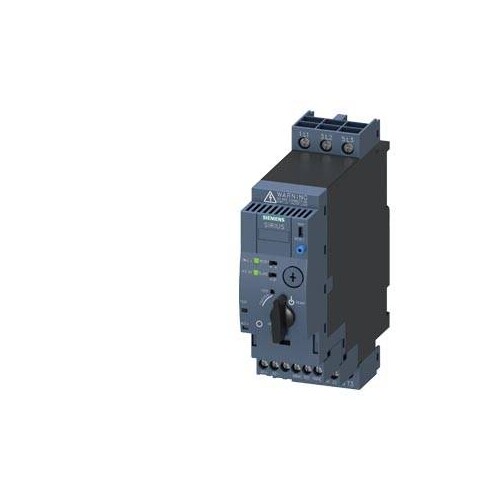 3RA6120-1DB32 SIEMENS Direktstarter 690V SIRIUS 3-12A 24V IP20 BxHxT 45x170x165mm Produktbild