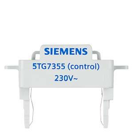 5TG7355 Siemens DELTA SCHALTER U.TASTER LED-LEUCHTEIN.KONTR.-FUNKT.230V/50HZ BL. Produktbild