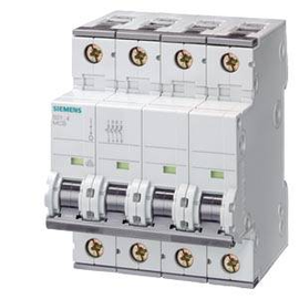 5SY46166 Siemens LEITUNGSSCHUTZSCHALTER 400V 10KA 3+N-POLIG B 16A T=70MM Produktbild