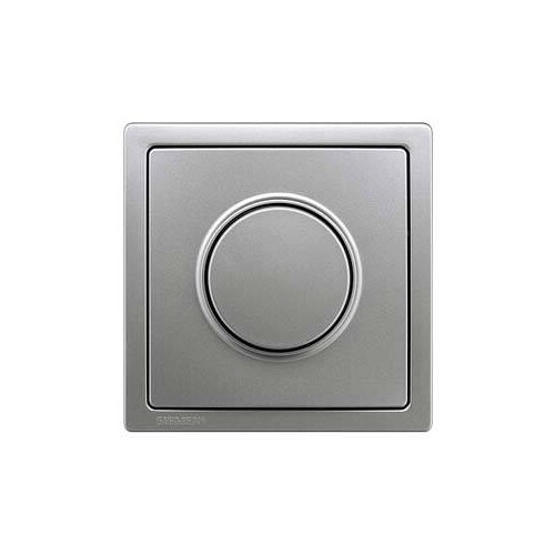 5TC89121 Siemens DELTA STYLE PLATINMETA. ABDECKPL.F.DIMMER M.DREHKNOPF 68X68MM Produktbild