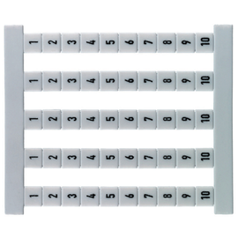 0468760051 WEIDMÜLLER DEK 6 FS 51-100 Klemmenmarkierung Produktbild front M