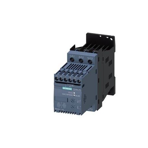 3RW3017-1BB04 SIEMENS SIRIUS Sanft- starter 12,5A 5,5KW AC 200-480V/24AC/DC Produktbild