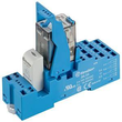 58.54.9.024.0050 FINDER Koppelrelais 31mm breit 24VDC 4WE Produktbild front S