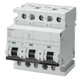 5SP4380-7 Siemens Leitungsschutzschalter 400V 10KA, 3POLIG, C, 80A, T=70MM Produktbild