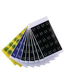 1707350006 WEIDMÜLLER SERV-P. DIAM16 PE GE/GN Kennzeichnungsmaterial Produktbild front M