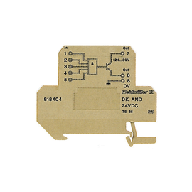 8184040000 WEIDMÜLLER DK AND 35 24VDC Logikmodul Produktbild front M