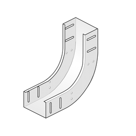 E8953 Vergokan Steigstück HDSB90.60.100 H=60 B=100 feuerverzinkt Produktbild front M